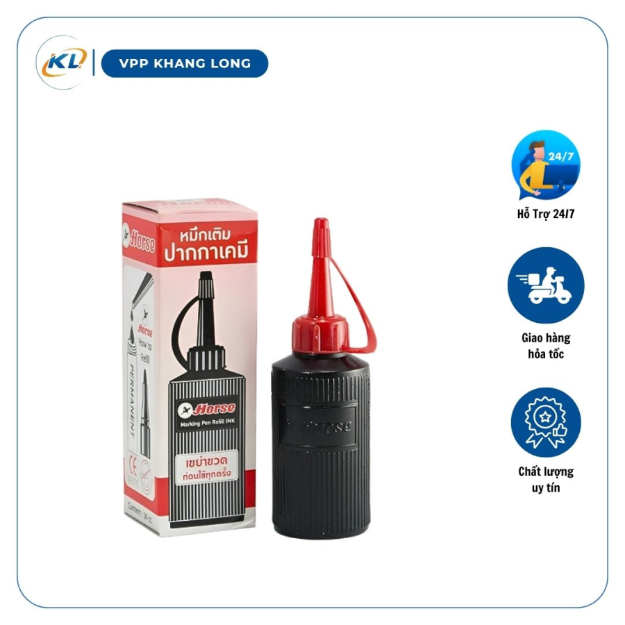 Mực lông dầu Horse 30cc